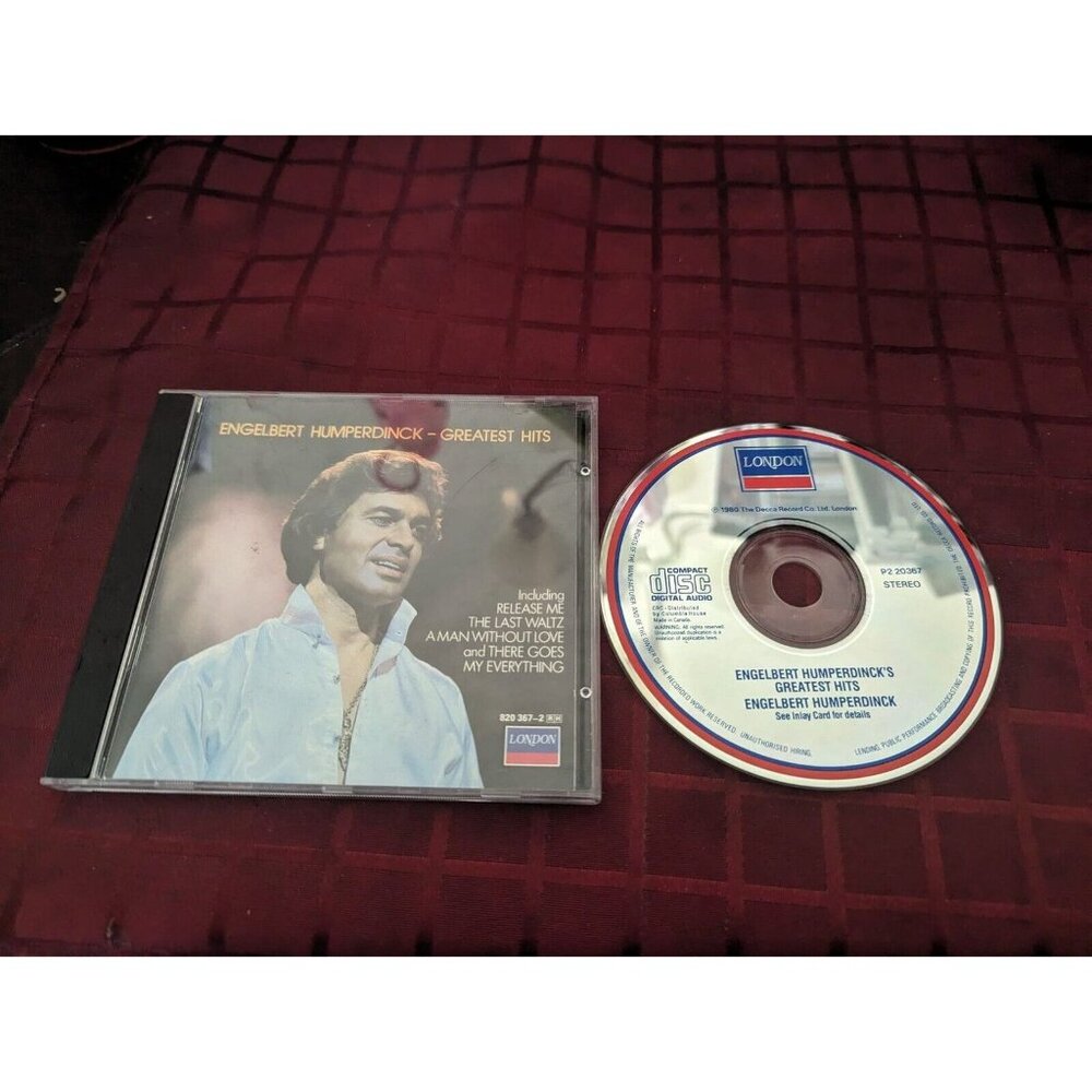 Greatest Hits [Audio CD] Engelbert Humperdinck VG MK